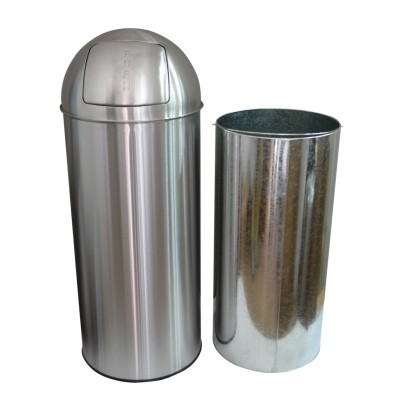 Stainless Steel 70 Ltr. Push bin 